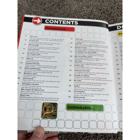 Do Not Open : An Encyclopedia of the World's Best-Kept Secrets by John Farndon - Picture 4 of 8